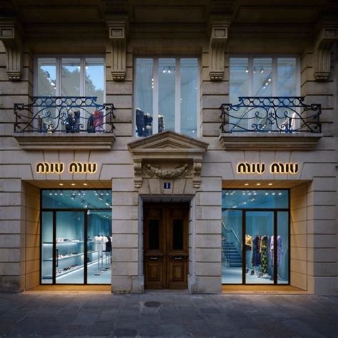 miu miu paris faubourg|milan miu stores.